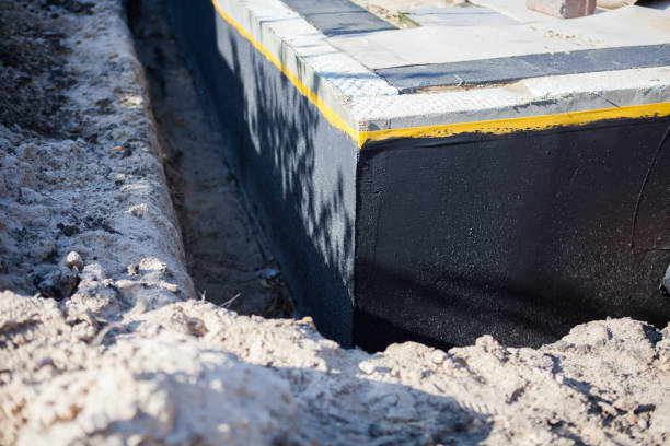 Professional Exterior Waterproofing technician working in Jobstown, NJ